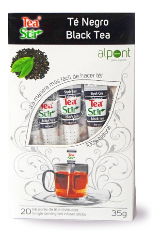 Alpont Tea Stir Té Negro, 40 G