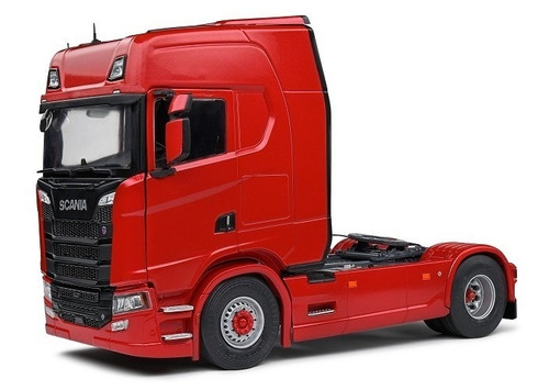 Scania 580s Highline Spicy Red 2021 Escala 1:24  Solido