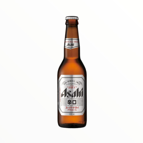 Cerveza Japonesa Super Dry Clara, Asahi, 330 Ml