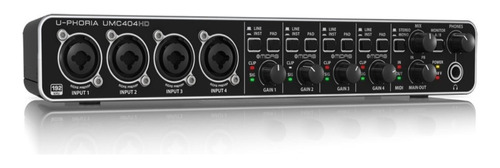 Behringer Umc404hd Interface De Audio Usb 4x4 Envio Gratis