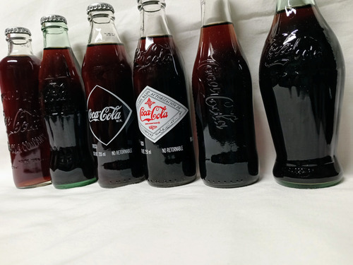 Coca Cola 80 Años 6 Botellas (Usado)