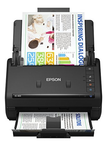 Escáner De Documentos A Color Epson Workforce Es400 Para Pc 