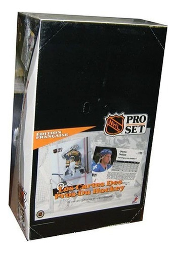 Caja Hobby Hockey Edicion Canadiense Pro Set 1991/92 - 36p1