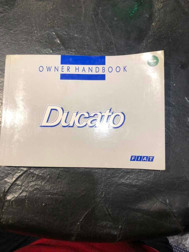 Manual De Usuario De Fiat Ducato Original En Ingles