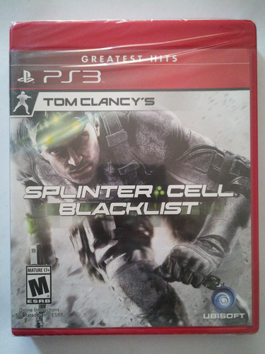 Tom Clancy's Splinter Cell Blacklist Ps3 100% Nuevo Original