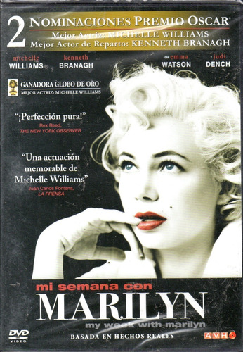 Mi Semana Con Marilyn (leer) - Dvd Nuevo Orig. Cerr. - Mcbmi