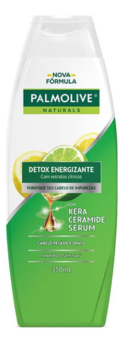 Shampoo Detox Energizante 350ml Palmolive Naturals