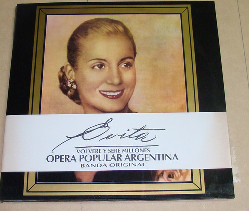 Roberto Pansera Evita Opera Popular Argentina Vinilo / Kktus