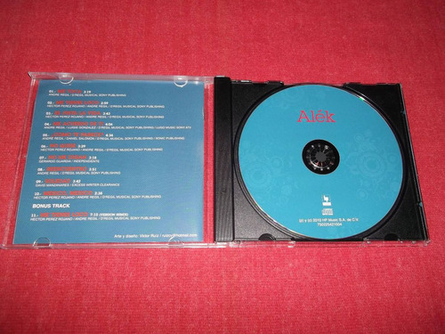 Alek - Homonimo Cd Nac Ed 2010 Mdisk (Usado)