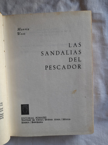 Las Sandalias Del Pescador - Morris West