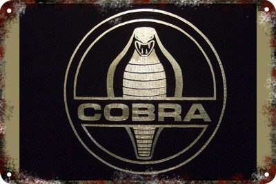 Poster Carteles Antiguos 60x40cm Ford Cobra Mustang Au-030