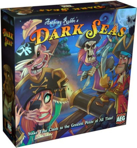 Dark Seas - Jogo De Tabuleiro Importado Alderac Aeg