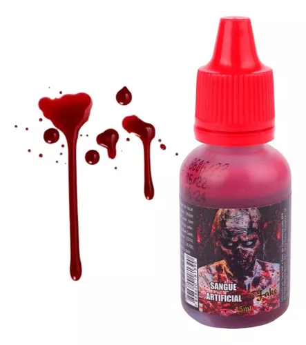 10 Pcs sangue vampiro Halloween,Maquiagem sangue falso Halloween - maquiagem  sangue falso, cosplay Halloween para mulheres e homens, sangue falso para  Generic