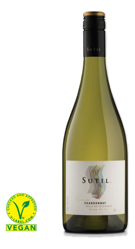 Vino Sutil Reserva Chardonnay 14° 750cc