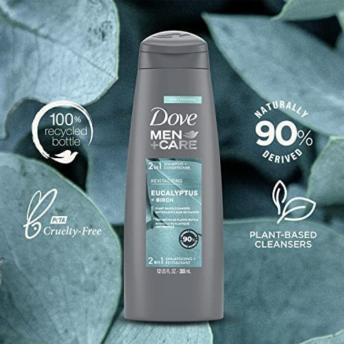 Dove Men+care Revitalizing 2 En 1 ChampĂș Y Acondicionador