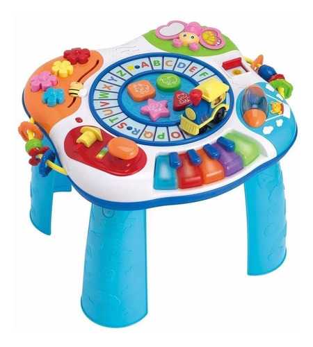 Mesita Mesa De Actividades Luz Y Sonido Win Fun + Promo