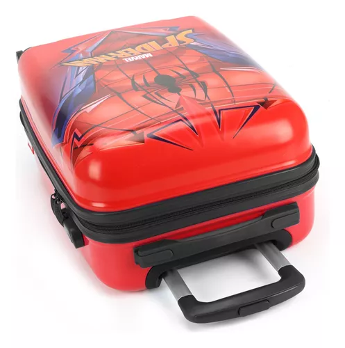 Mochila de Rodinhas P 360 Marvel Homem Aranha Vermelha