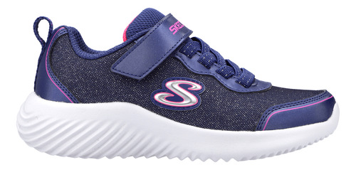 Tenis Skechers Casual Girly Groove Niña Azul