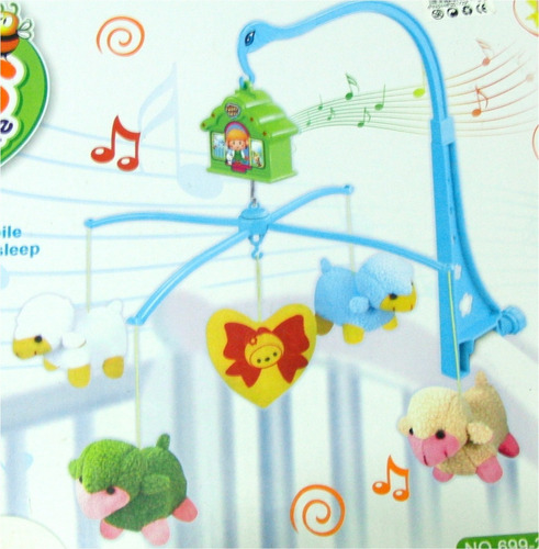 Movil Para Bebes Musical A Cuerda. Somos Tienda.