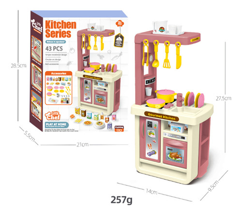 Juguetes Cocina Infantil Para Niños Regalos Mini-chef 43pcs