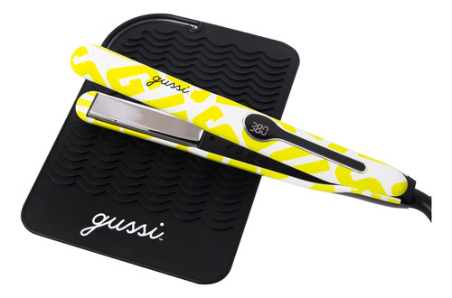 Gussi Hair Mane Squeeze - Plancha Plana De Titanio Y Cer.