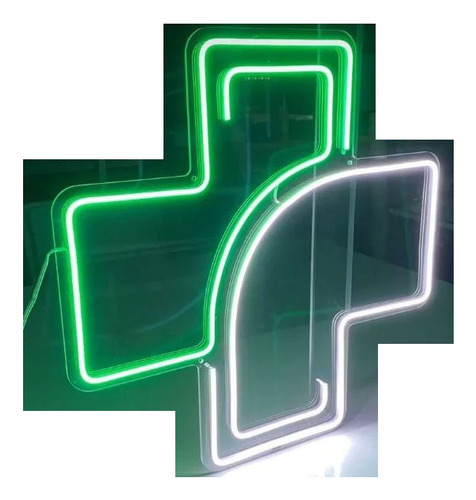 Cartel Neon Led Farmacia 