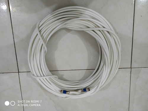 Cable Coaxial Rg6 Por Metro Directv Movistar Tv