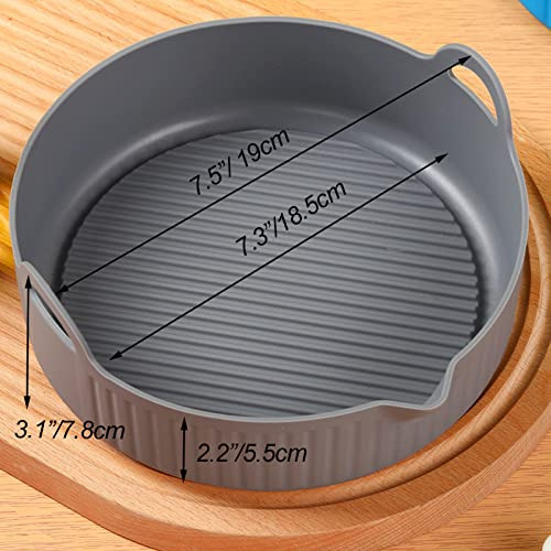 Bandeja De Silicona Reutilizable Para Freidora De Aire De Un