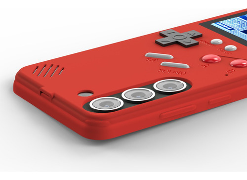 Funda Game Boy Con Pantalla Colores Para Samsung S22 Ultra