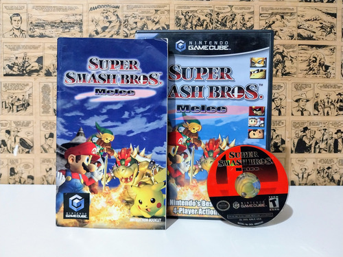Super Smash Bros. Melee Original Game Cube (Usado)
