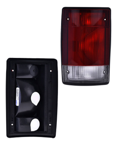 Calavera Izq Blanca/roja Ford Excursion 00 Al 07 Depo