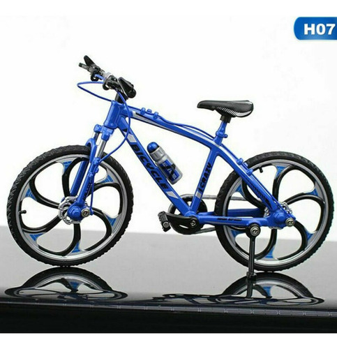 Modelo De Bicicleta Mountain Bike 1:10 Mini Modelo De Carrer