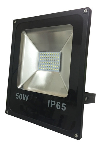 Reflector Led 50w 6.500k Interperie 50.000 Horas