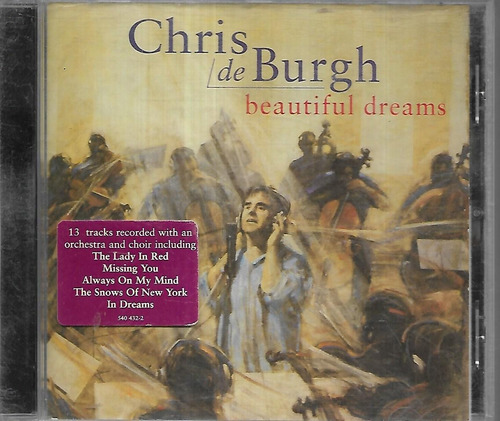 Chris De Burgh Album Beautiful Dreams Sello A&m Cd Importado