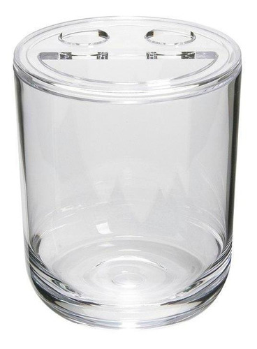 Porta Escovas Glassy In Com
