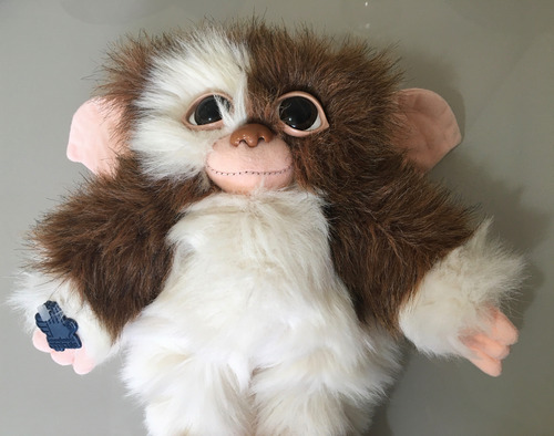Pelúcia Gizmo Gremlins (26 Cm) Marrom/branco
