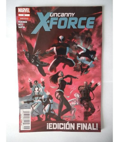 Uncanny X-force 09 X-men Televisa