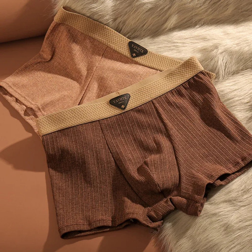 Calzoncillos Tipo Bóxer De Algodón Transpirable Para Hombre