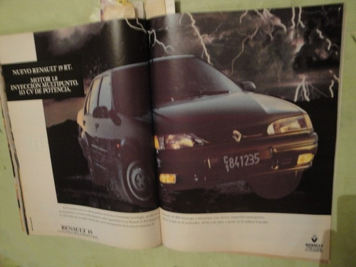 Publicidad Renault 19 Rt Año 1994