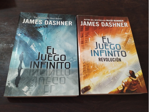 Lote X 2 Libros De James Dashner: El Juego Infinito. Olivos 