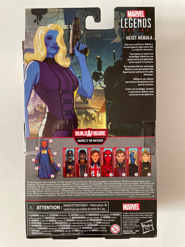 Marvel Legends Heist Nebula What If Hasbro 2021 Watcher Baf (Usado)