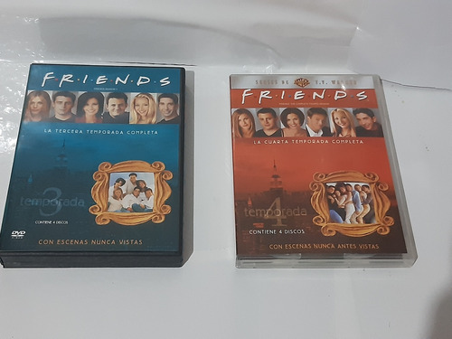 Friends Amigos Serie Temporada 3 Y Temporada 4 (Usado)