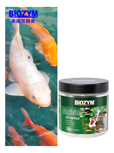Algicida Para Koi Pond Biozym 500g