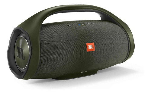 Parlante JBL Boombox portátil con bluetooth waterproof  forest green 110V/220V