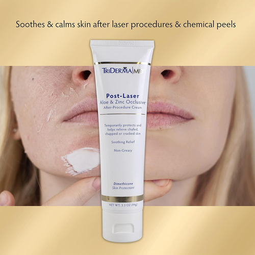 Triderma Post Láser Aloe Zinc Crema De Tratamiento Post Trat