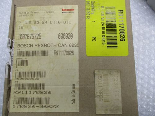 Rexroth R-ilb S3 24 Dii6 Di016 1007675725 Interface Modul