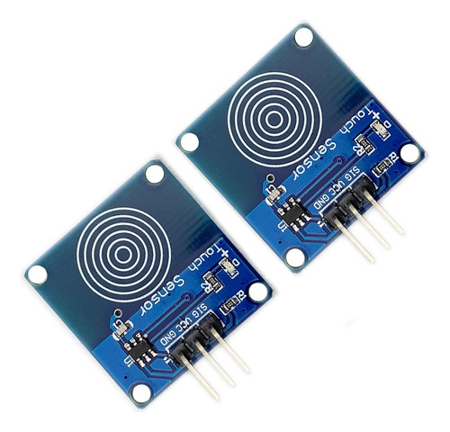 Kiroseeu 2 Unids Ttp223 Sensor Tactil Digital Capacitiva Pic