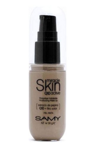 Samy Miracle Skin Base Hidratante  Active Vainilla Ligera