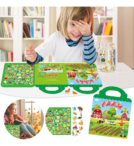 Pegatinas Infantiles B, Libros De Actividades, Guía Infantil