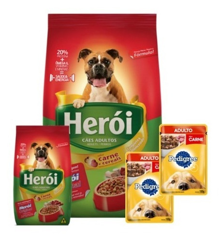Imagen 1 de 5 de Alimento Heroi Adulto 25k+ Promo -ver Foto+ Envío Gratis!